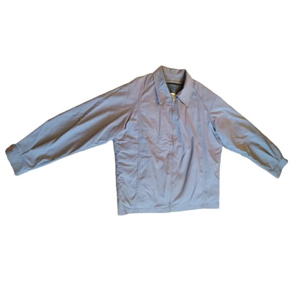 Vintage London Fog taupe zip up Men's jacket size 40 - Picture 2 of 5